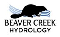 Beaver Creek Hydrology